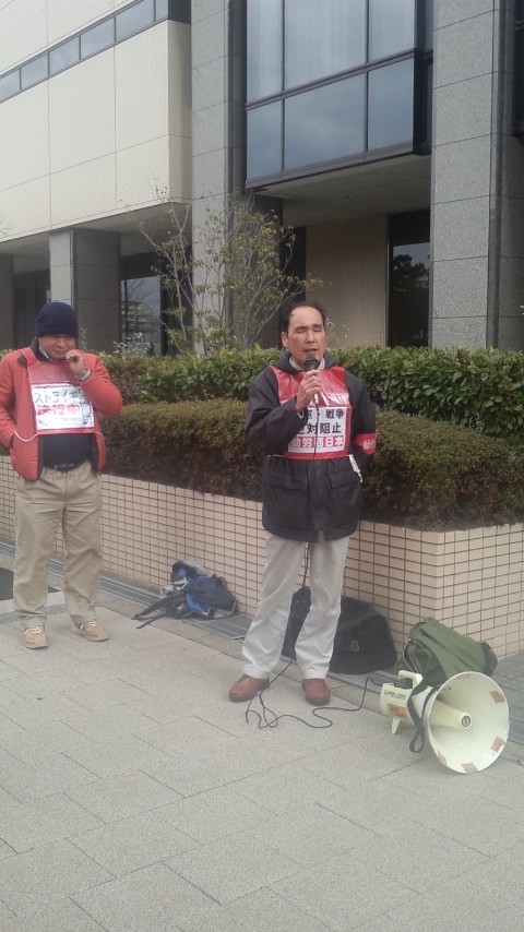 3月1日、18春闘第１波ストライキ～「要員増やせ」を掲げ、山陰本線福知山駅信号所でストライキを貫徹しました_d0155415_17190112.jpg