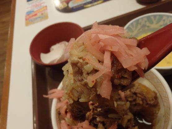 すき家の牛丼ミニしじみたまごセット　　　西宮今津巽店_c0118393_10563451.jpg