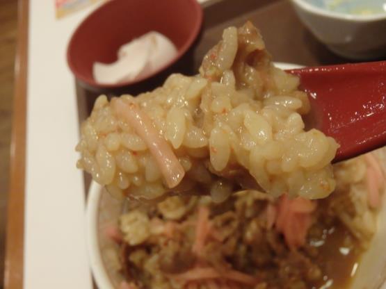 すき家の牛丼ミニしじみたまごセット　　　西宮今津巽店_c0118393_11052029.jpg