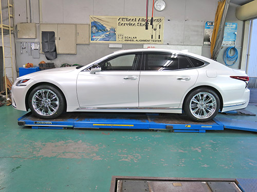 20インチホイール装着!☆レクサス新型LS500☆そして22 20インチホイール装着!☆レクサス新型LS500☆そして22