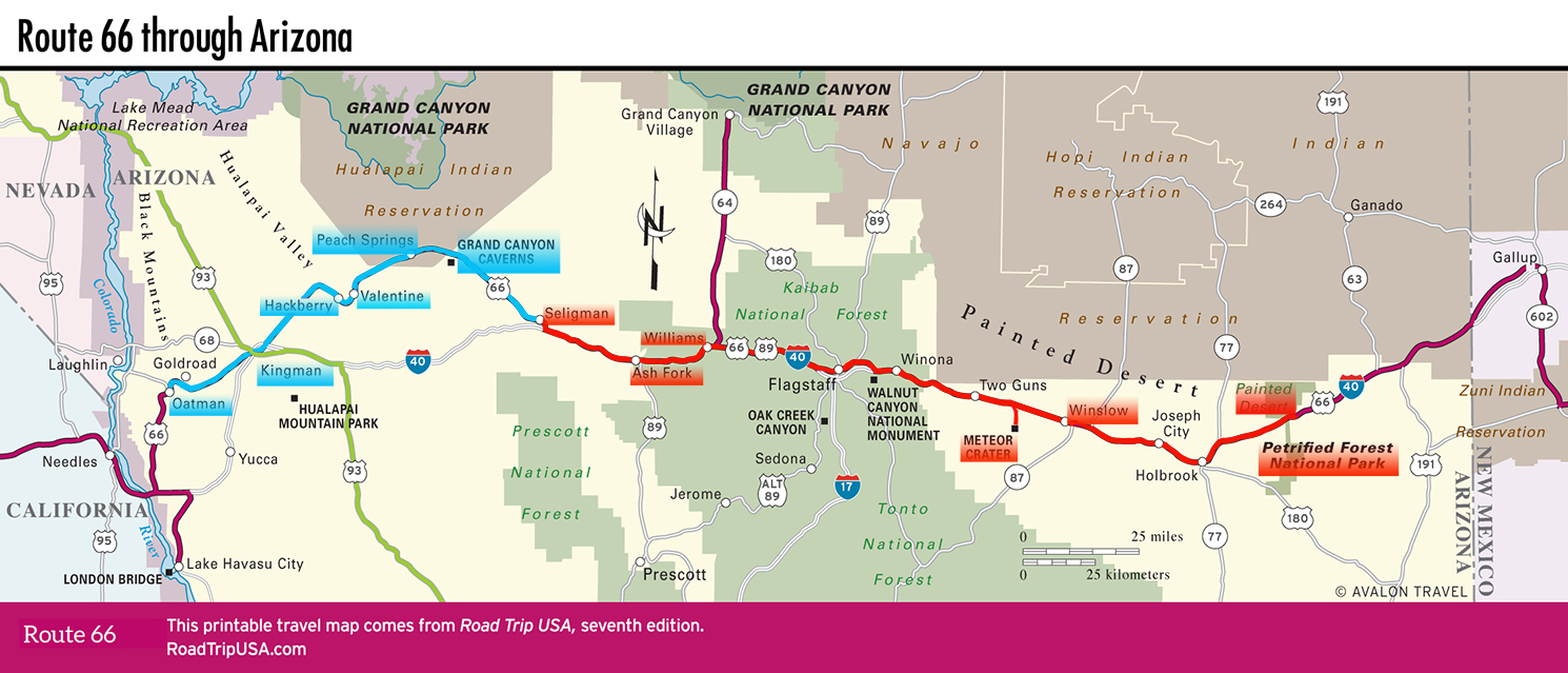 Route 66 / Kingman : パサデナ日和