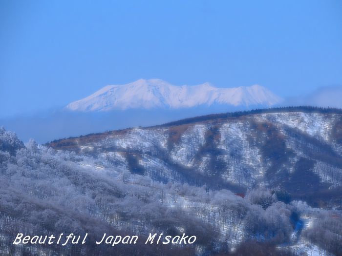 御嶽の山がなんとも美しかった･ﾟ☆､･：`☆･･ﾟ･ - Beautiful Japan 絵空事