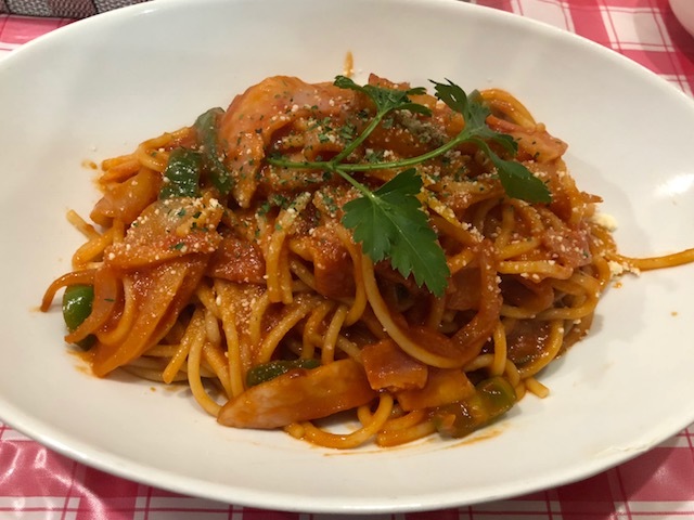 超とろとろオムライス&ナポリタン_a0359239_01284842.jpg