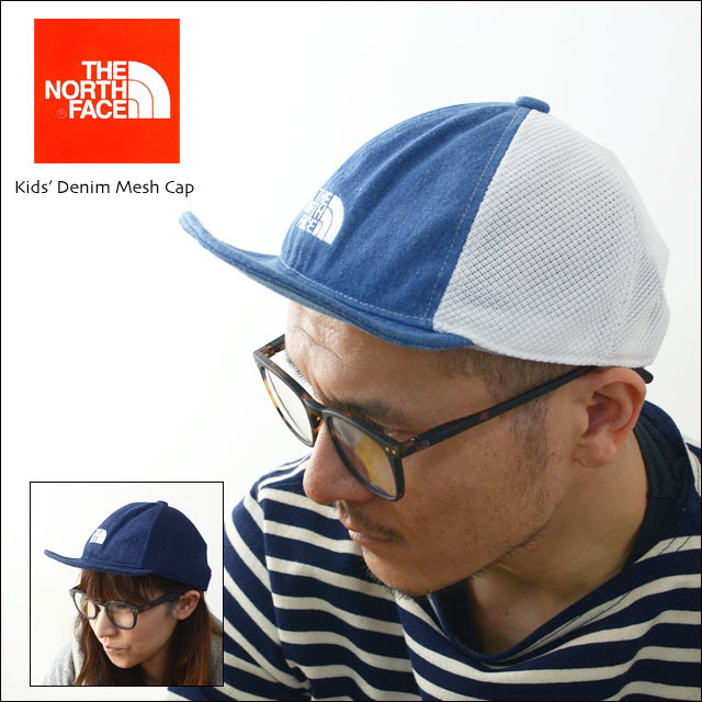 THE NORTH FACE [ザ ノースフェイス正規代理店] Kids’ Denim Mesh Cap [NNJ01814] デニムメッシュキャップ（キッズ） MEN\'S/LADY\'S/KID\'S _f0051306_18215117.jpg