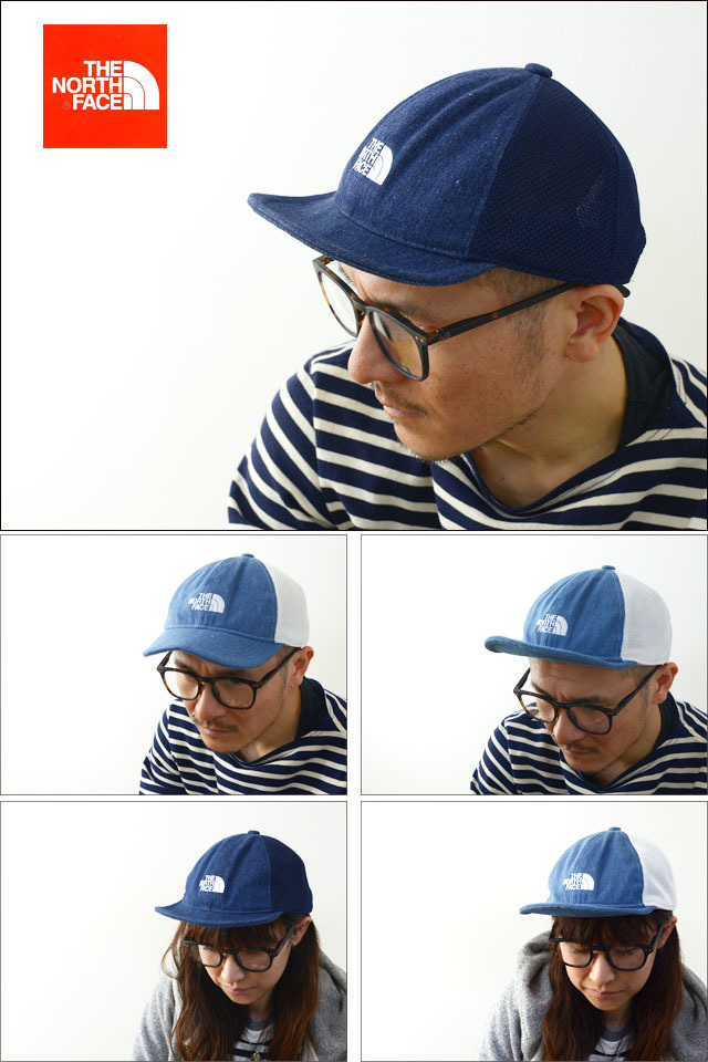 THE NORTH FACE [ザ ノースフェイス正規代理店] Kids’ Denim Mesh Cap [NNJ01814] デニムメッシュキャップ（キッズ） MEN\'S/LADY\'S/KID\'S _f0051306_18220070.jpg