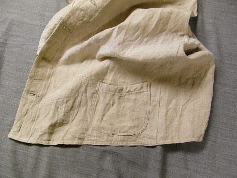 da frenchwork heavylinen vest_f0049745_16522756.jpg