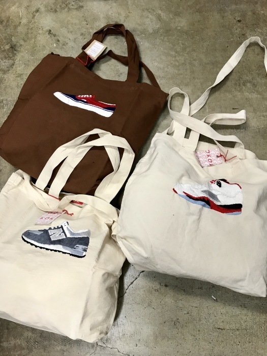 WHITE DAY に!★? 手刺繍 CANVAS ECO TOTE!♪!_d0152280_07084247.jpg
