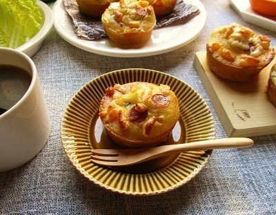 『創味シャンタン』のお味で野菜たっぷりマフィンも美味しい♪_a0305576_08092248.jpg
