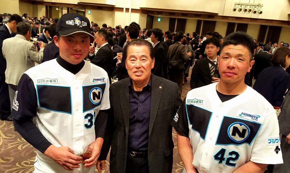 野茂英雄 NOMO ベースボールクラブ ハーフジップ ピステ #27