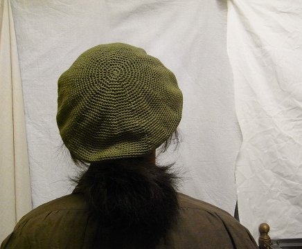 Hand Knitting Brat Beret / king rich bros._e0130546_17095672.jpg