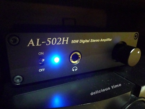AL-502h プリアウトにて・・・ : delicious time