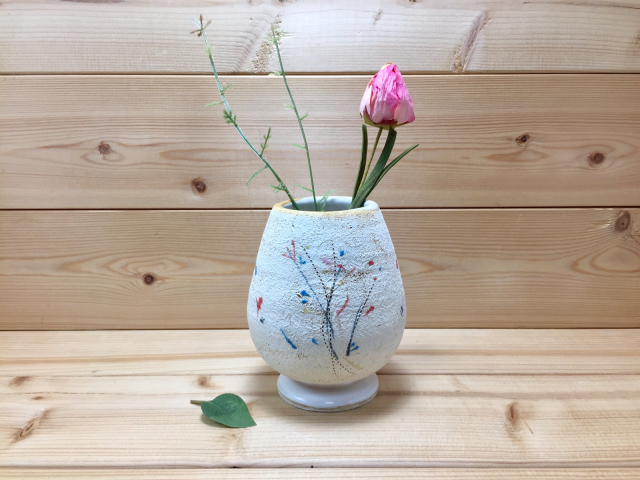 壁花入れの巻 陶芸ブログ 千代窯