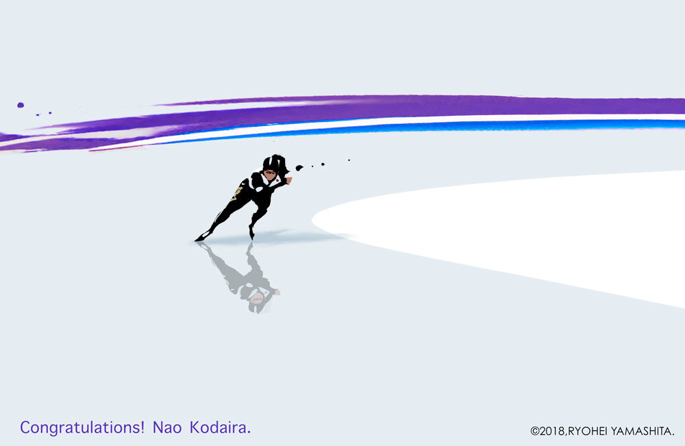 平昌オリンピックパラリンピックメモリアルアート_a0155662_16130759.jpg