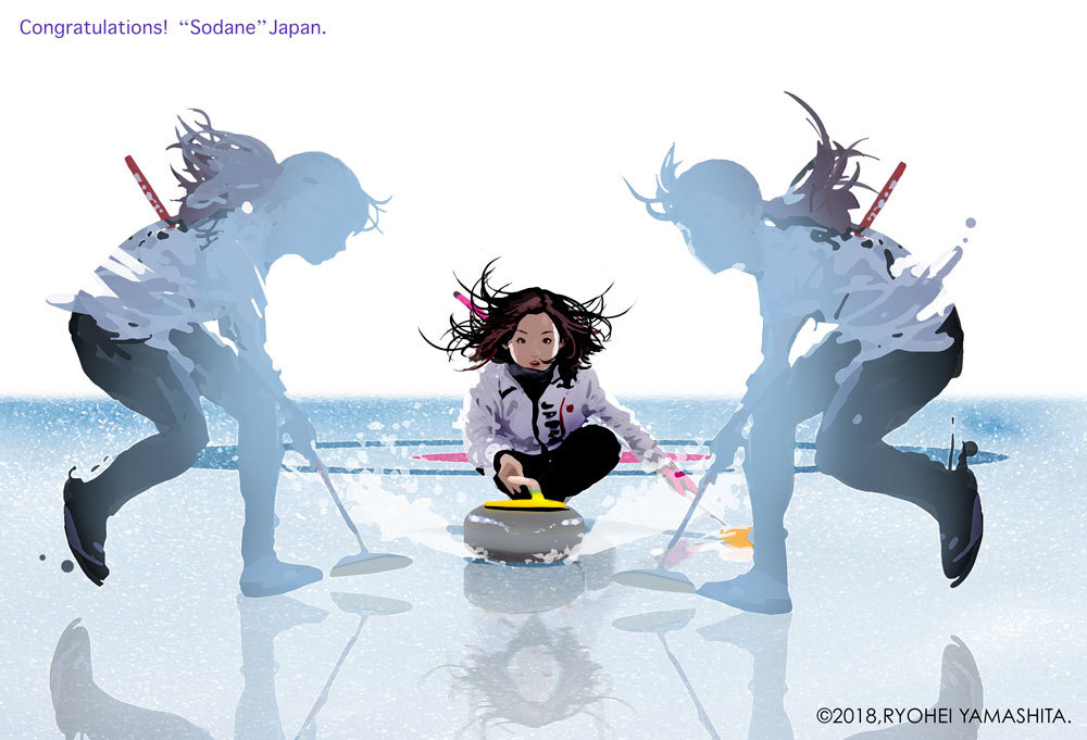平昌オリンピックパラリンピックメモリアルアート_a0155662_16133634.jpg