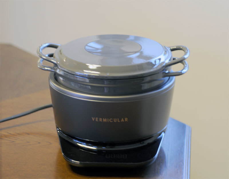 日本直営店 愛知ドビー RP19A… トリュフグレー ライスポットミニ VERMICULAR 炊飯器