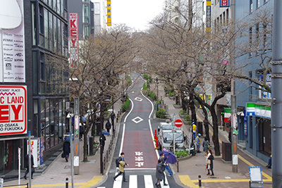 3月16日(金)の109前交差点_b0056983_17255442.jpg