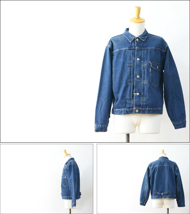 orslow [オアスロウ] PLEATED FRONT BLOUSE [03-6011-82] DENIM JACKET デニムジャケット・Gジャン・MEN\'S _f0051306_18454567.jpg