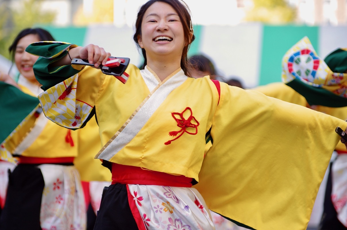 ２０１７YOSAKOIぶち楽市民祭その１１（山口県立大学奄美連合萩組）_a0009554_00482952.jpg