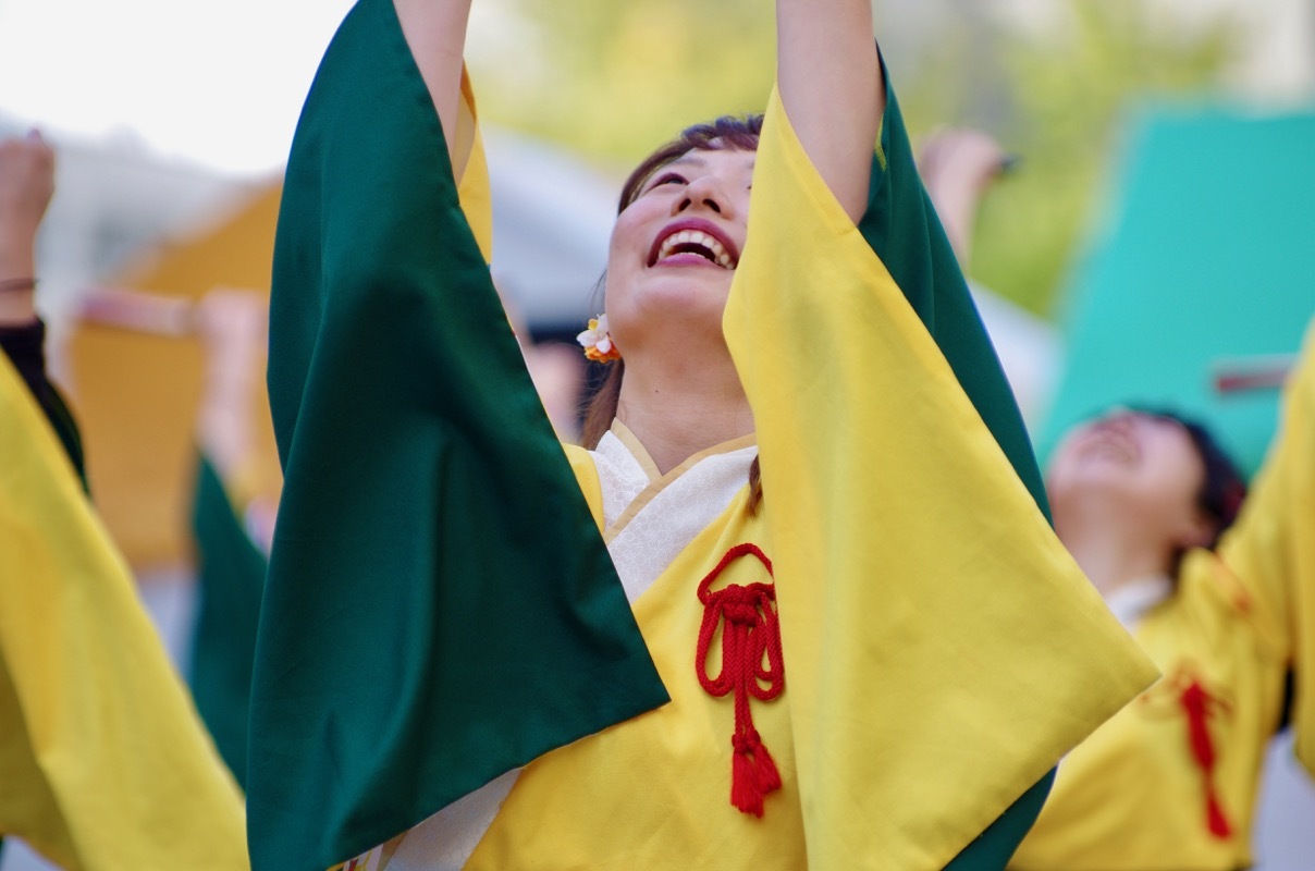 ２０１７YOSAKOIぶち楽市民祭その１１（山口県立大学奄美連合萩組）_a0009554_00522178.jpg