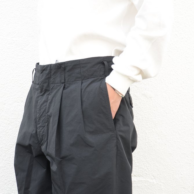 SCYE BASICS(サイベーシック) PE/NY 高密度タフタ セットアップ_d0158579_11203452.jpg