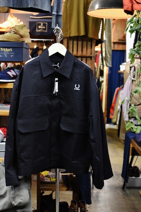 大人のWORK JACKET・其の② By FRED PERRY × RAF SIMONS : selectorボスの独り言  もしもし？…0942-41-8617で細かに対応しますョ （サイズ・在庫）