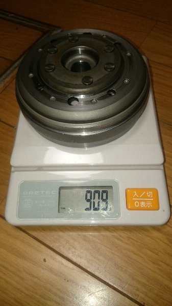 モンキーのフライホイール軽量化 ばいく日
