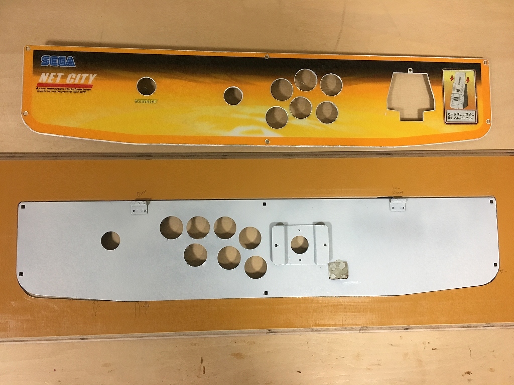 タイトー ビュウリックス筐体 コンパネ （ TAITO VEWLIX CABINET