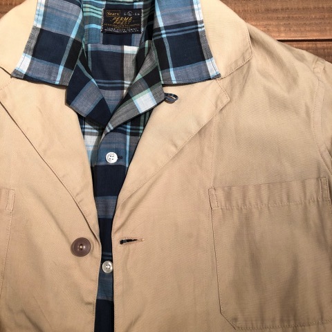 1930s \" SUPERIOR GARMENT MFG CO. \" 100% cotton POPLIN VINTAGE WORK JACKET ._d0172088_18504379.jpg