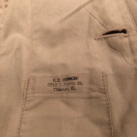 1930s \" SUPERIOR GARMENT MFG CO. \" 100% cotton POPLIN VINTAGE WORK JACKET ._d0172088_18540759.jpg