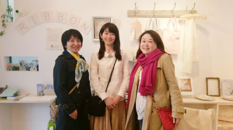 出版記念作品展初日スタートしました＾＾_a0157409_09323232.jpg