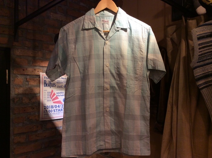 50\'s Ensenada open-collared shirt (mint condition)_e0343648_21384867.jpg