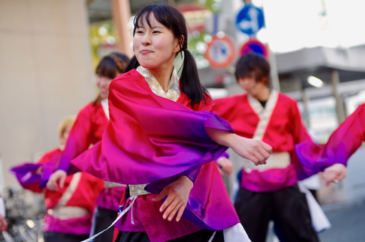 ２０１７YOSAKOIぶち楽市民祭その１７（島根県立大学　よさこい橙蘭）_a0009554_00192814.jpg