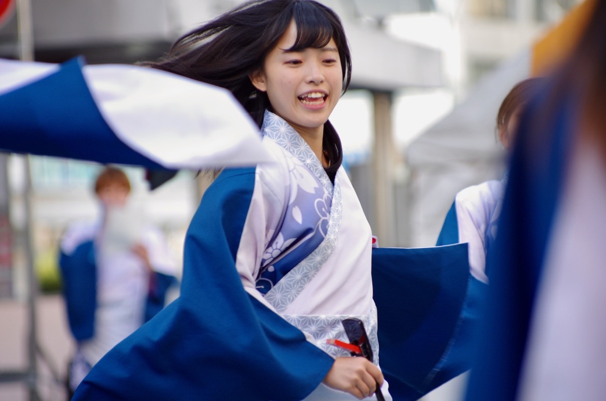 ２０１７YOSAKOIぶち楽市民祭その１７（島根県立大学　よさこい橙蘭）_a0009554_00222583.jpg