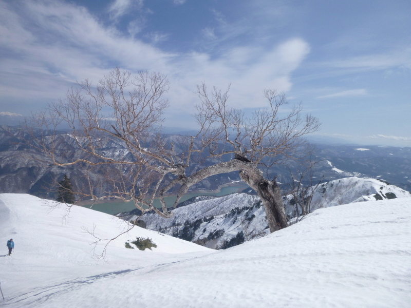 雪山登山　日照岳 (1,751.3M)   下山 編_d0170615_19262913.jpg