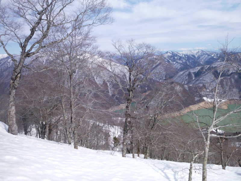 雪山登山　日照岳 (1,751.3M)   下山 編_d0170615_19265933.jpg