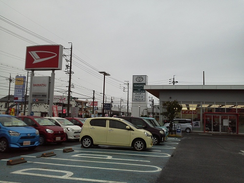 マイカー　1年点検_a0331562_1613375.jpg