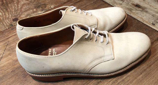  ３月２４日（土）入荷！７０s WALK OVER WHITE BUCKS SHOES_c0144020_14442205.jpg