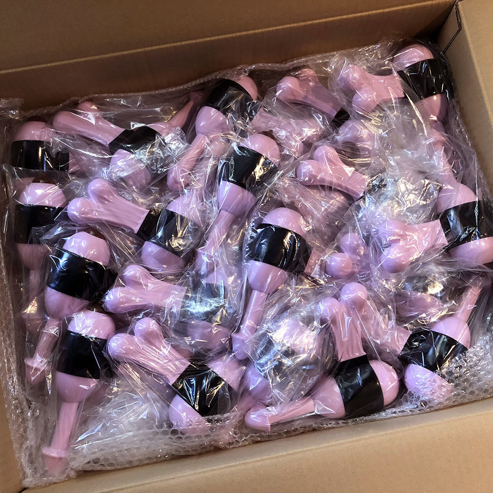 留之助商店 Flesh Gordon Pistol パープル ソフビ製