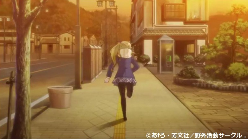 ゆるキャン 舞台探訪008 なでしこの通学路 下校 と身延の街 第08話 蜃気楼の如く