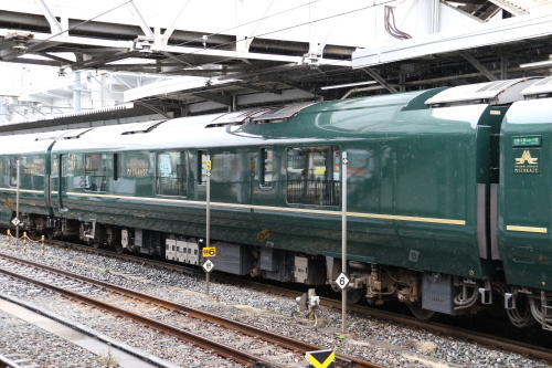 岡山遠征　その2　87系寝台気動車・TWILIGHT EXPRESS瑞風　岡山2018.03.20_d0187275_23010845.jpg