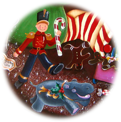 クリスマス作品 海外作家デザイン1 : ハワイアントールペイント