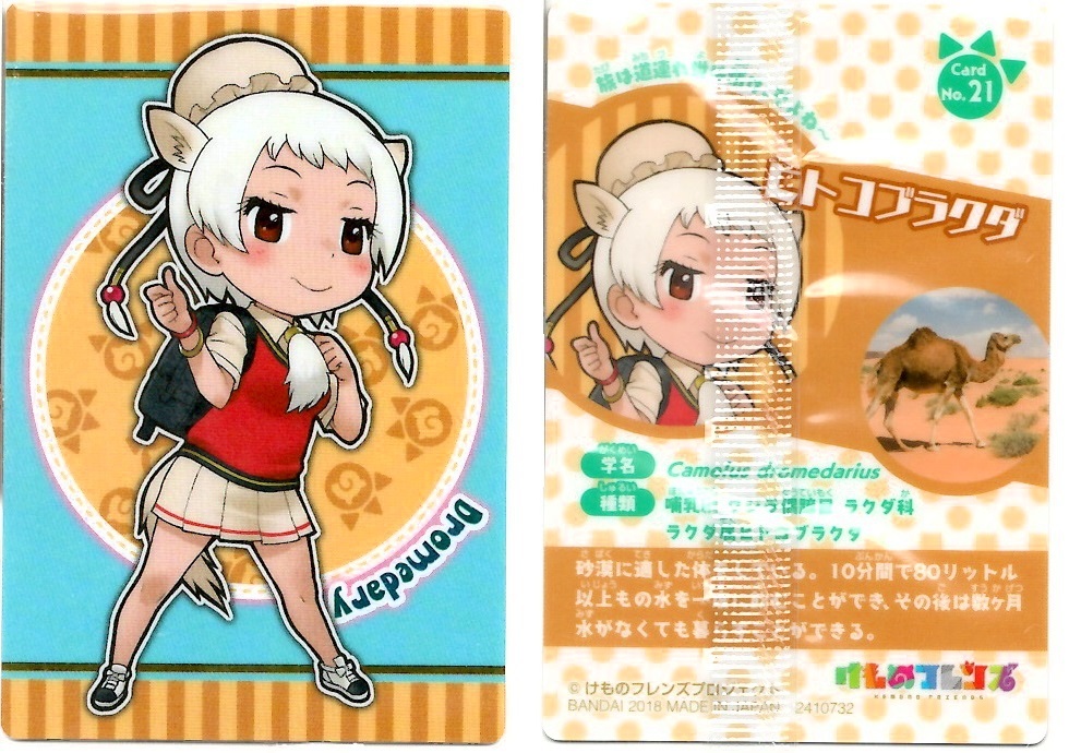 開封レビュー けものフレンズウエハース 26個目 35個目 Bob Expo