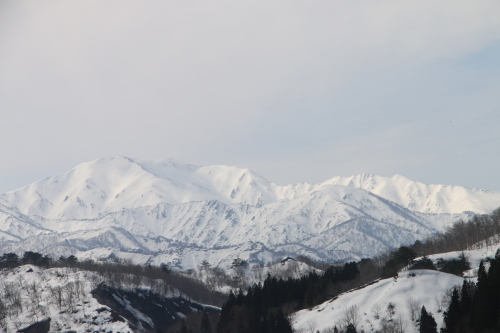 白川湖畔＆飯豊山風景：春分・５_c0075701_17442190.jpg