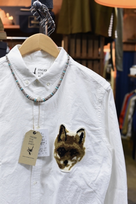 春 ･･･ FINGER FOX AND SHIRTS　　FOX WAPPEN SHIRTS！★！_d0152280_15201011.jpg