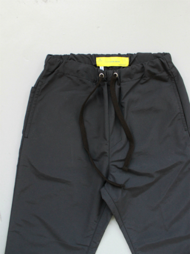 NECESSARY or UNNECESSARY (N.O.UN.)　SPINDLE PANTS ‘RIP’ / BLACK_b0139281_1325713.jpg