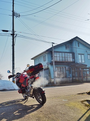 今日は\"GS通勤\"でした!_c0336902_17200500.jpg