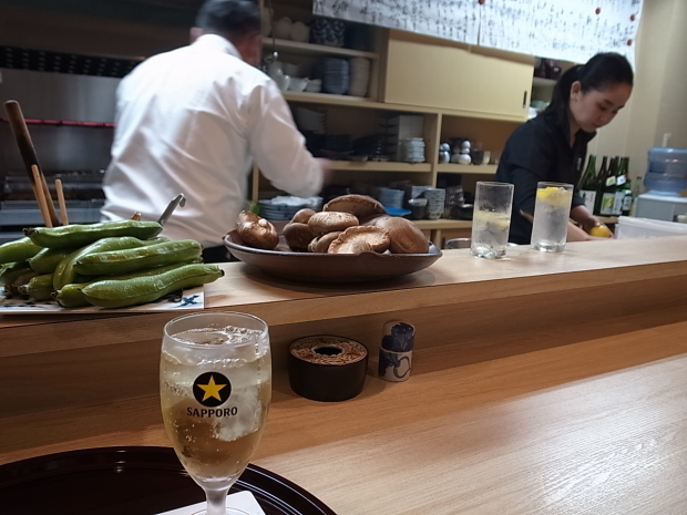 和食 小ぐり 岡山市北区表町 バディあきら 酒場放浪 食べ歩き 音楽 ギター 映画にワンコ