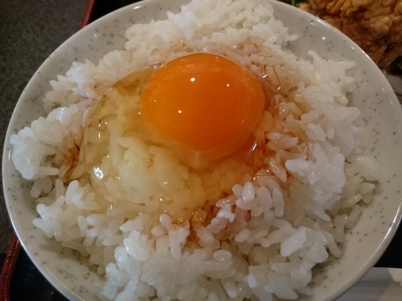 3/27 復活! 宇奈忠 若鶏の唐揚定食¥700@日野市(豊田)_b0042308_13093651.jpg