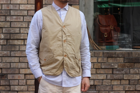 WORKERS (ワーカーズ)  \"Cruiser Vest\"  ご紹介_f0191324_08185537.jpg