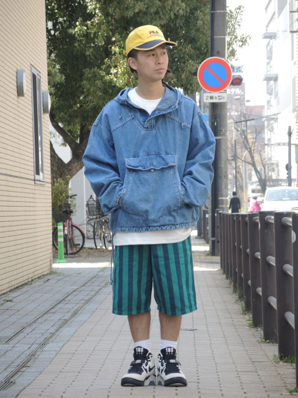 OLD GAP DENIM ANORAK STYLE : 岡山 古着 セレクトショップ BORNYARD ...